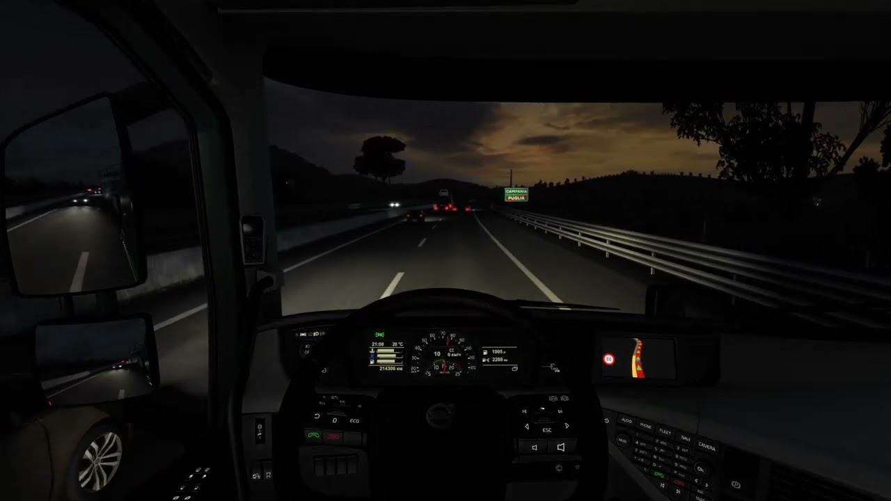 Euro Truck Simulator 2 ETS 2 Logitech G29 #shorts