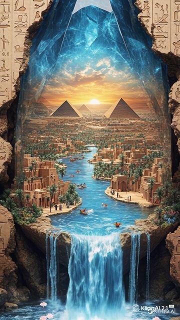 Живая картина созданная в ИИ