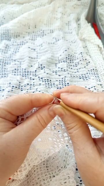 Совместное вязание большое покрывало