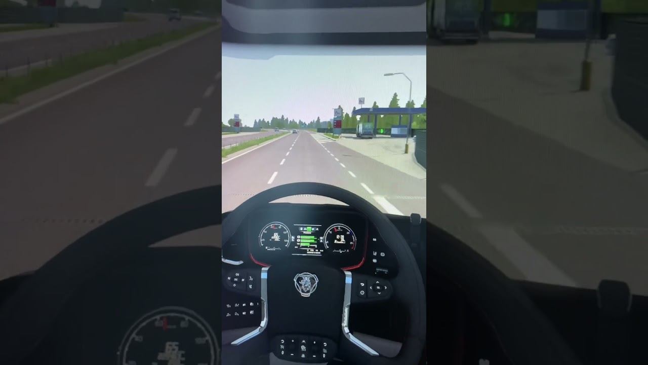 ETS2 Euro Truck Simulator 2 Logitech G29 Short #shorts