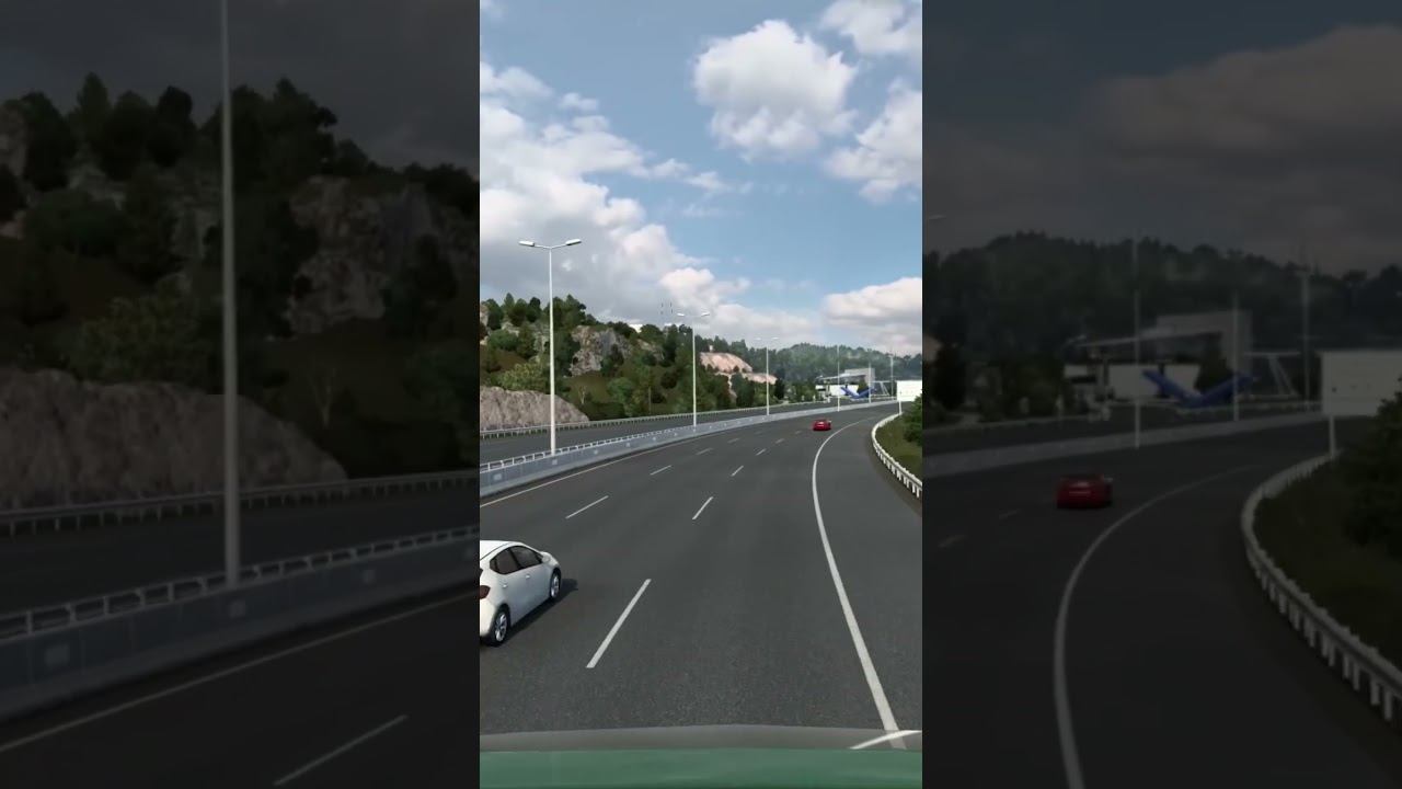 ETS 2 Euro Truck Simulator 2 Logitech G29 Short #shorts