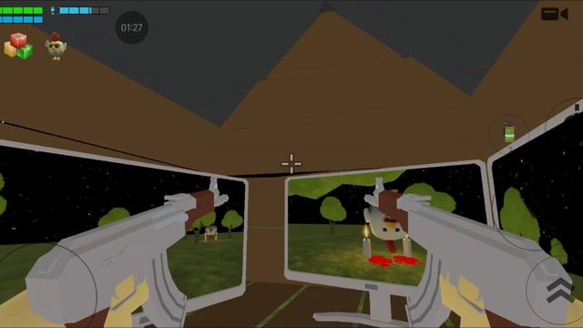 ПРИЗВАЛ  HANGED CHICKEN В Chicken Gun (2 часть)