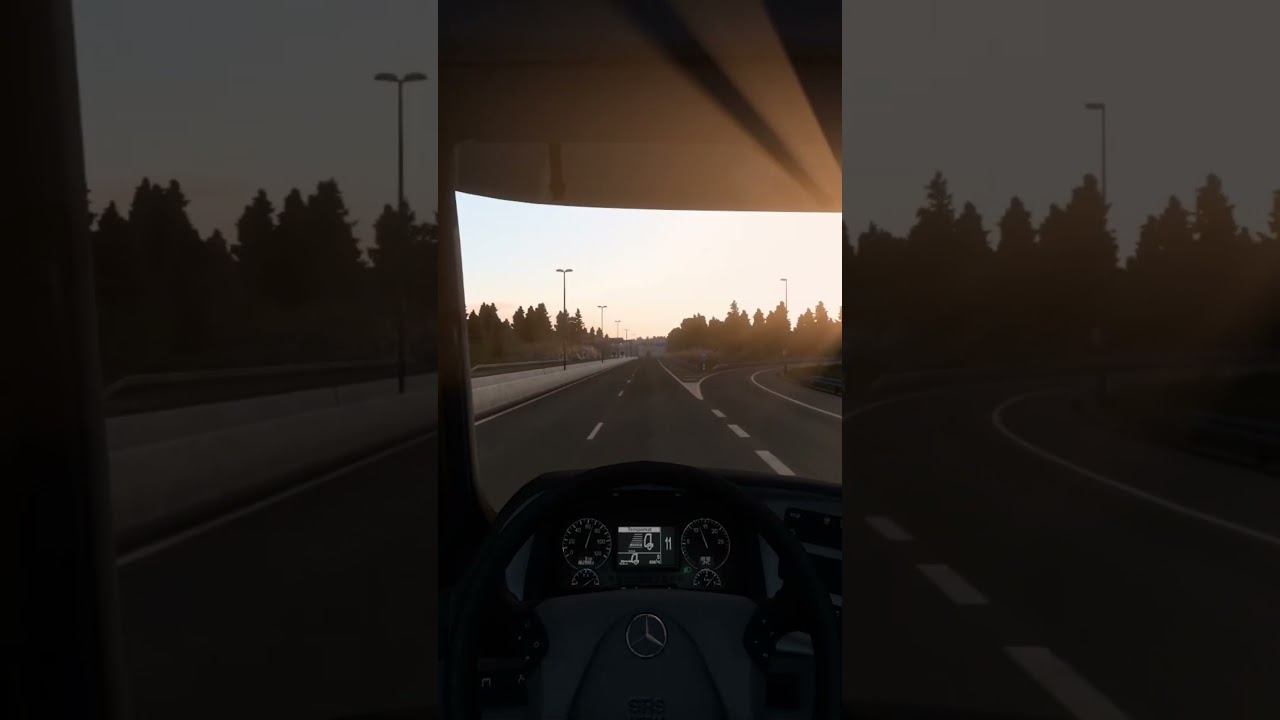 ETS2 Euro Truck Simulator 2 Logitech G29 Short #shorts