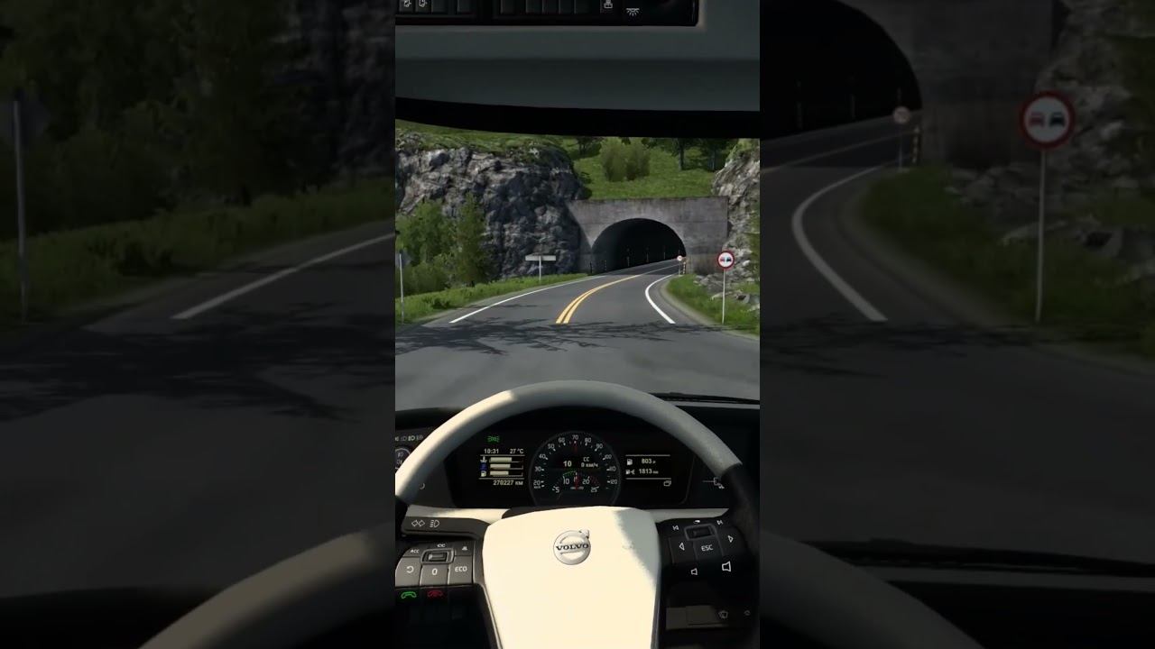 ETS2 Euro Truck Simulator 2 Logitech G29 #shorts