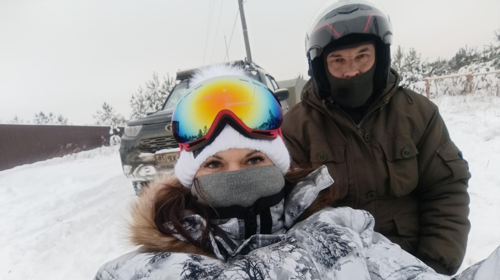 Крещенские покатушки 2026! Снежик, Нива и мы))