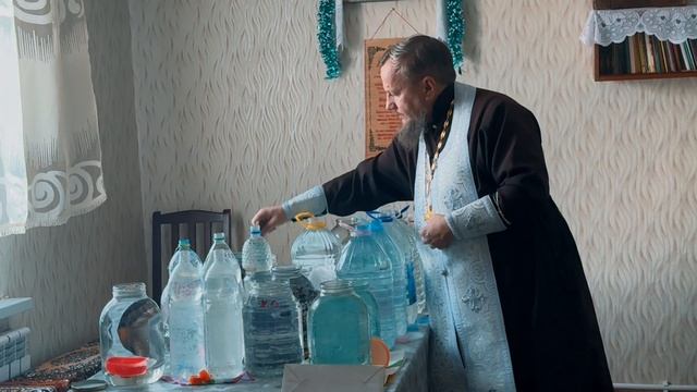 Водосвятие в Крещенский Сочельник в селе Карай-Салтыково.