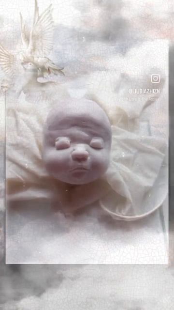 мини реборн из полимерной глины