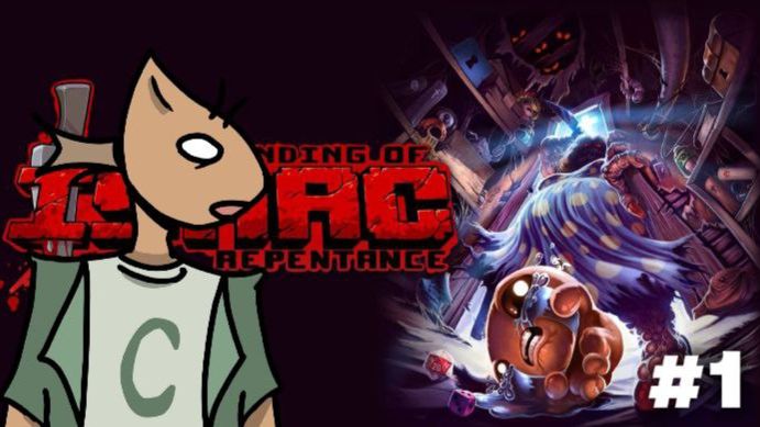 Первое видео, знакомство и The Binding Of Isaac Repentance😁