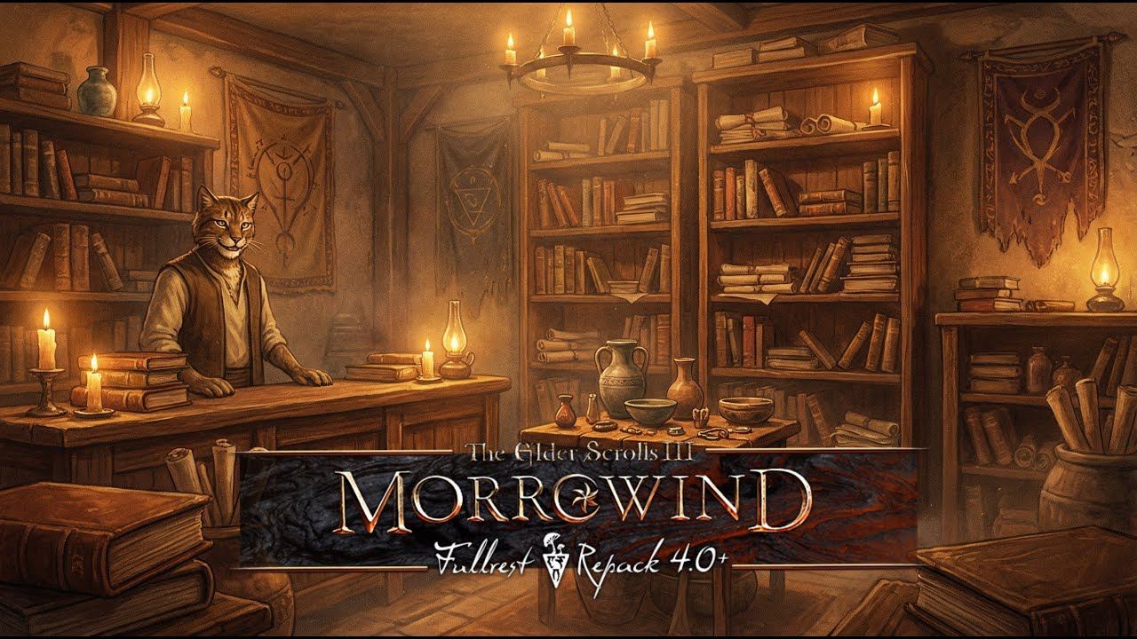 MORROWIND FULLREST5 2026 - #36 ДВЕМЕРСКИЕ КНИГИ!
