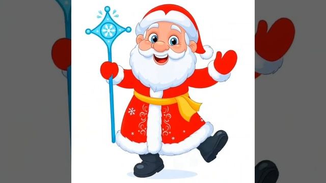 Полька с дедом морозом