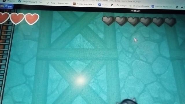 Играю в игру Red Ball4   2часть