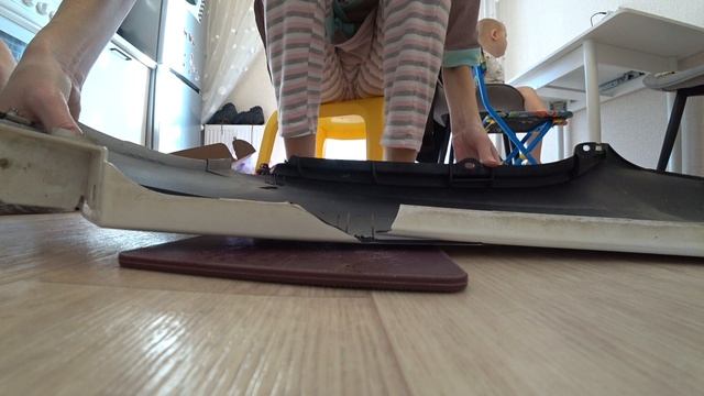 Паяльник для пластика. Первый опыт.