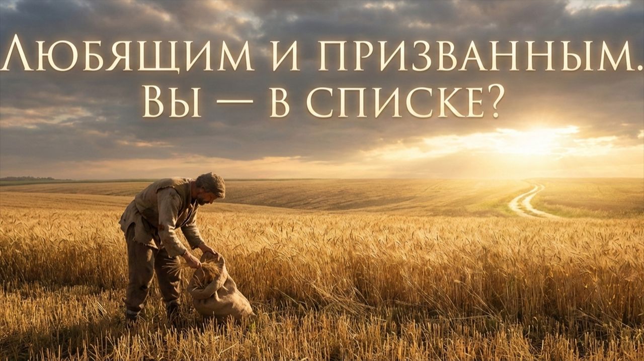 Любящим и призванным. Вы — в списке? | Константин Блинов