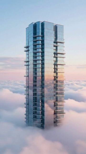 Небо и небоскреб