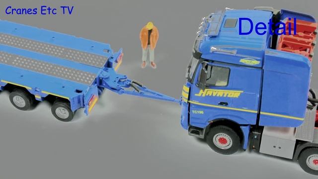 WSI Mercedes-Benz Arocs MP4 + Scheuerle Trailer 'Havator' By Cranes Etc TV