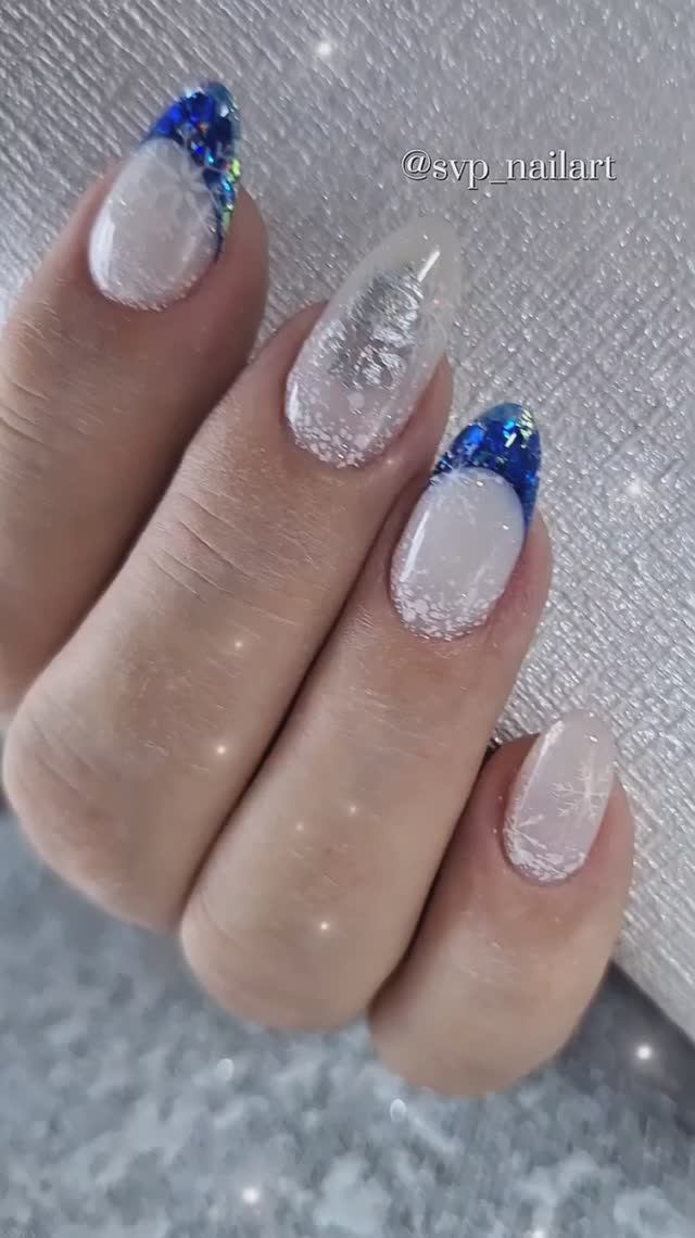 Коррекция ногтей#yappyногти #выкладнойфренч #коррекцияногтей #дизайнногтей #гелевыеногти #зимниймани