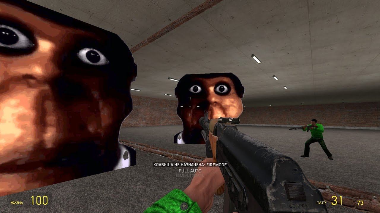 Бегаю от Обунги зимой (ремейк 2 ) #nextbots #derzko #уши