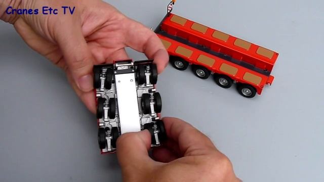 Lion Toys Faymonville 3+5 Low Loader By Cranes Etc TV