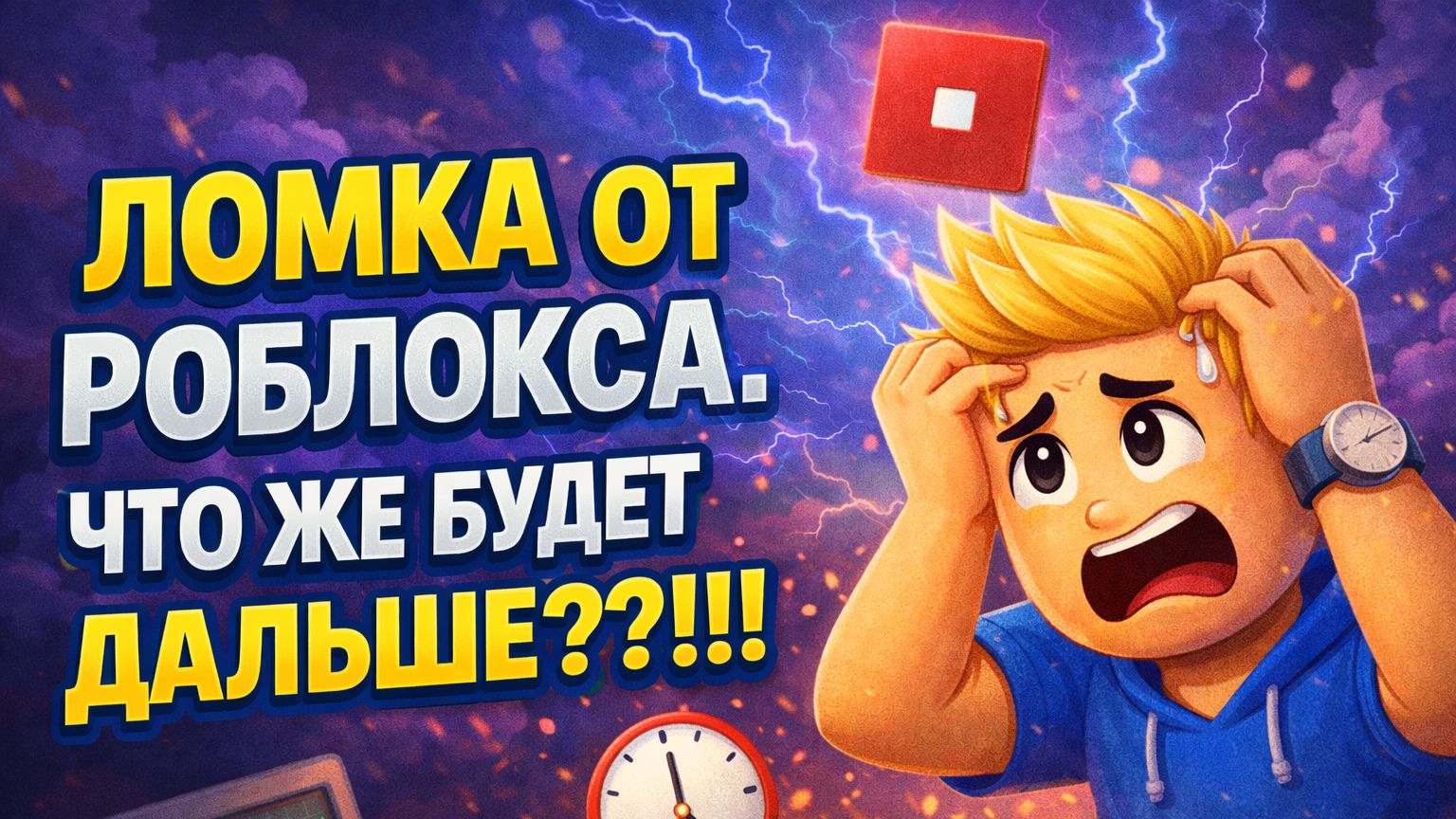 ЛОМКА ОТ РОБЛОКСА. ЧТО ЖЕ БУДЕТ ДАЛЬШЕ???!!!