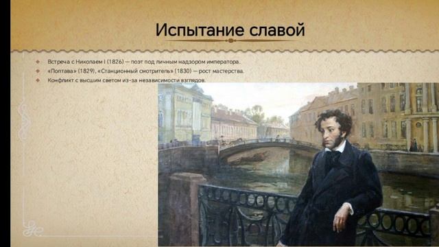 Пушкин: личность и судьба. Страницы творческого пути