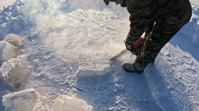 КАК С МУЖИКАМИ ПОЕХАЛИ УСТАНАВЛИВАТЬ КУПЕЛЬ НА РЕКУ