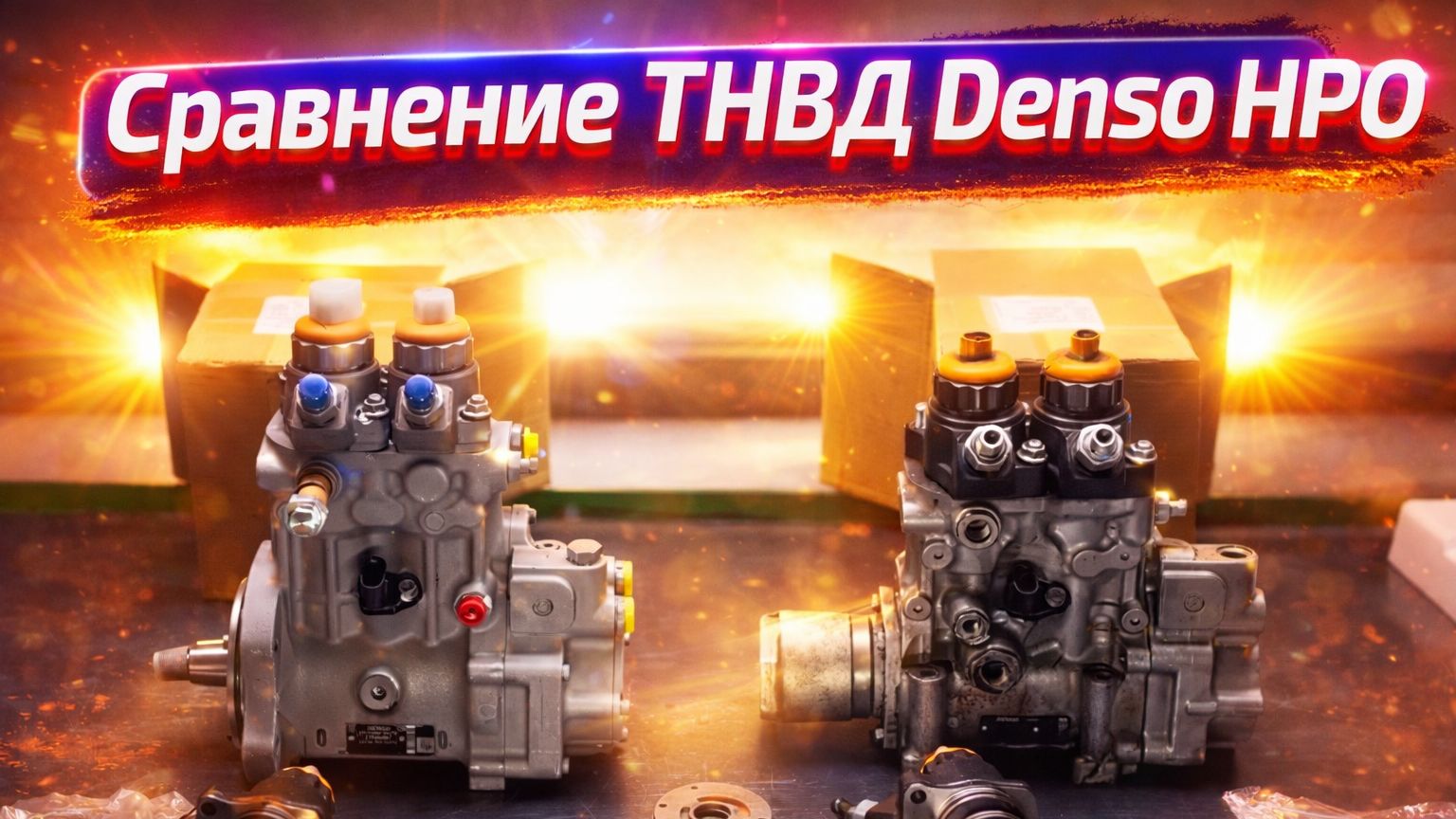 Denso Hp0 сравнение ТНВД