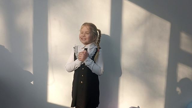 Шапошникова Аделина 8 лет А. Барто Первая любовь