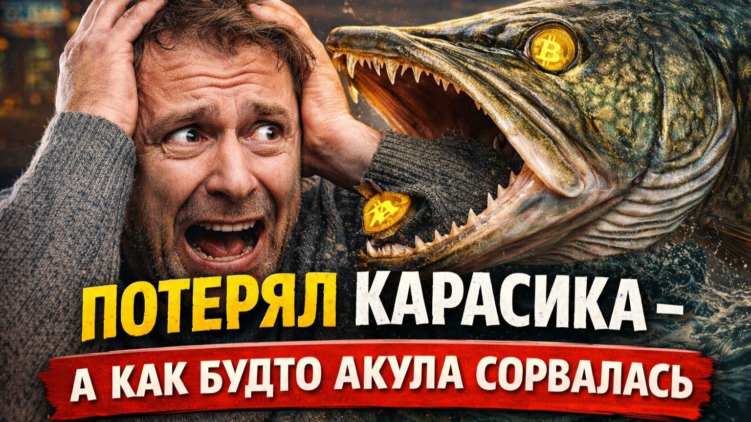 Эффект рыбака в финансах // страх потерь и прибылей