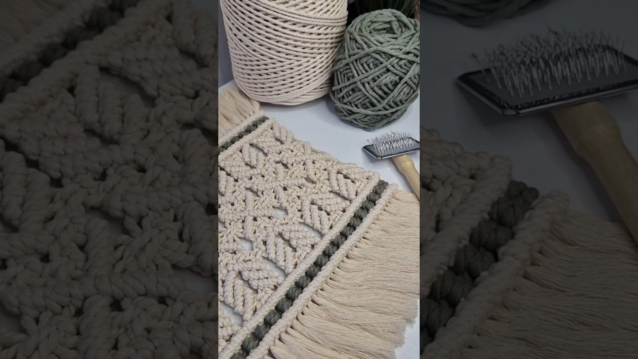 Последние штрихи. Осталось только пришить к наволочке. #макраме #подушкамакраме