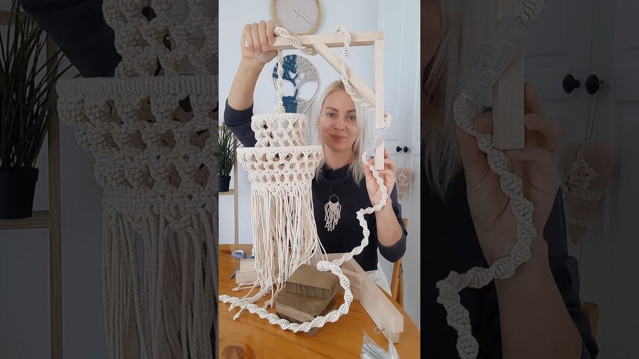 Мастер-класс по плетению этого фонаря появится на сайте уже завтра. #макраме #мастерклассмакраме