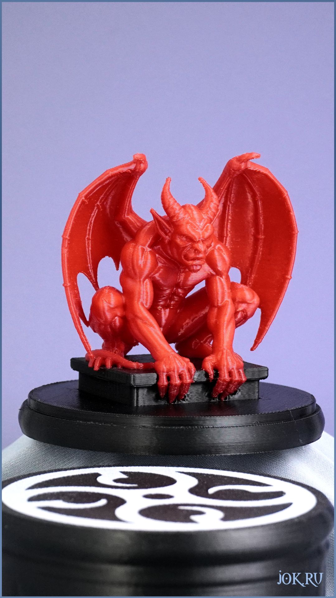 Фигурка горгульи, напечатанная на 3D‑принтере. Персонализированные подарки