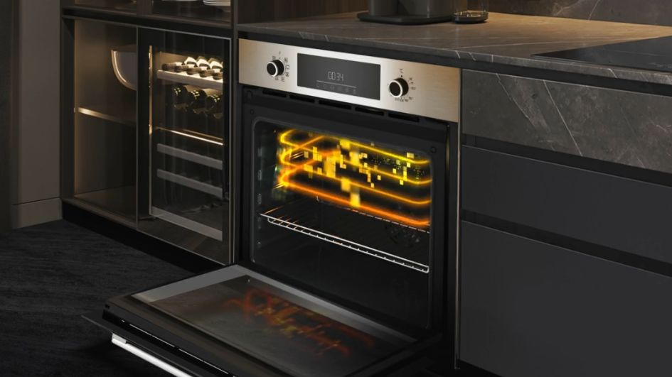 Умный духовой шкаф - технологии опережают время 💛 Анимация для Hotpoint