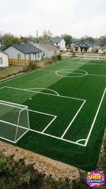 Этот заброшенный футбольный поле превратили во что-то нереальное ⚽😱