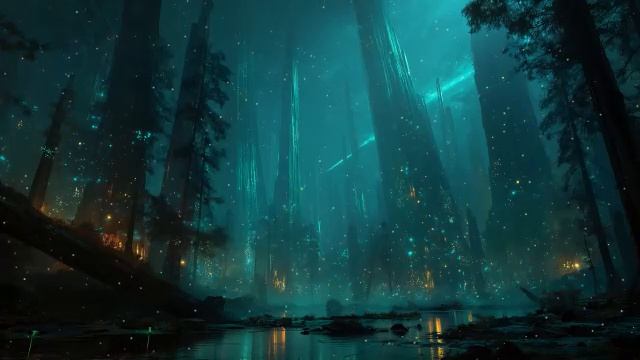 Лес будущего.