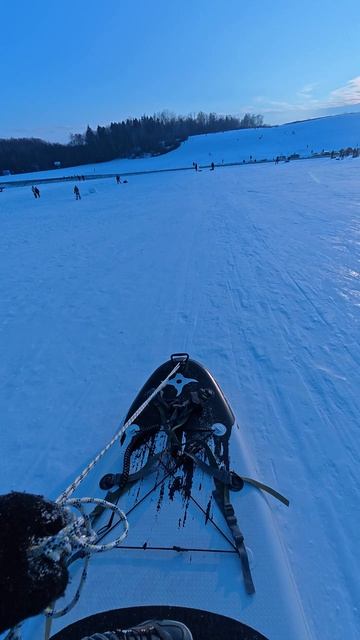 Сплав с горы. Романово зимние забавы.