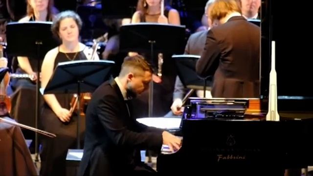 Станислав Чигадаев - Фрагмент концерта для фортепиано с оркестром  № 1