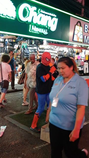 Человек Паук. Бангла улица. Патонг