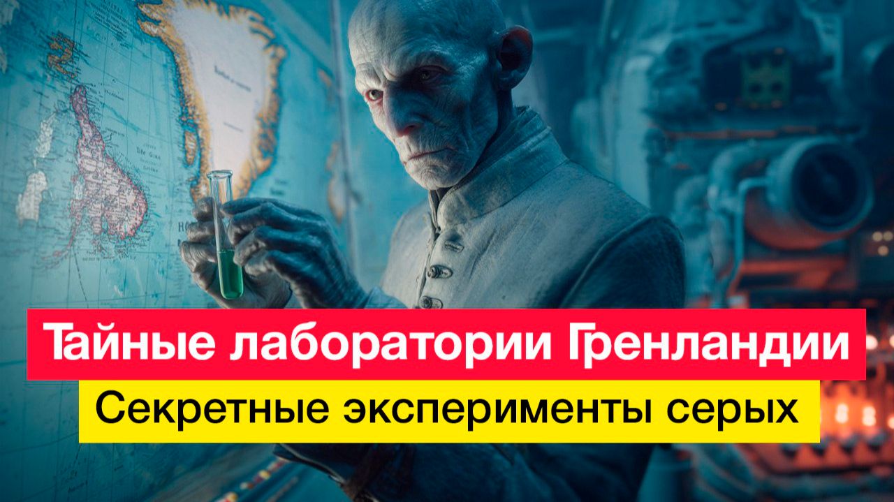 Тайные лаборатории Гренландии. Секретные эксперименты серых