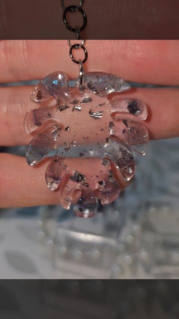 156. Серьги из эпоксидной смолы 