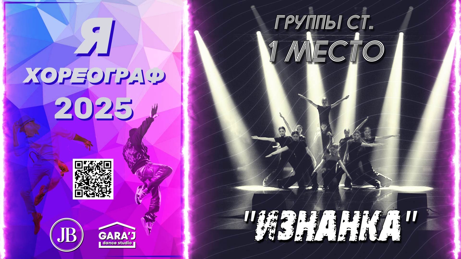 Я ХОРЕОГРАФ 2025 | ИЗНАНКА | группы ст. 1 МЕСТО
