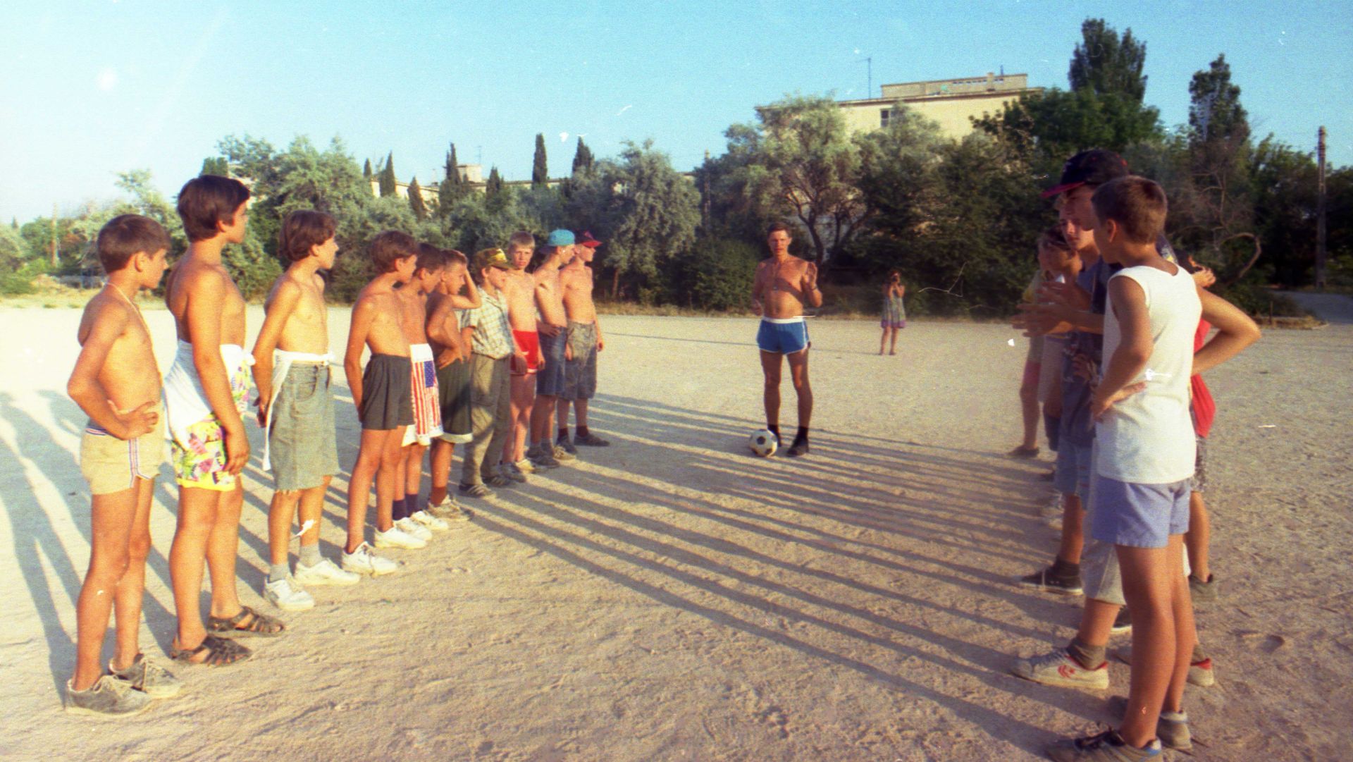 Археолог-футбольное мероприятие