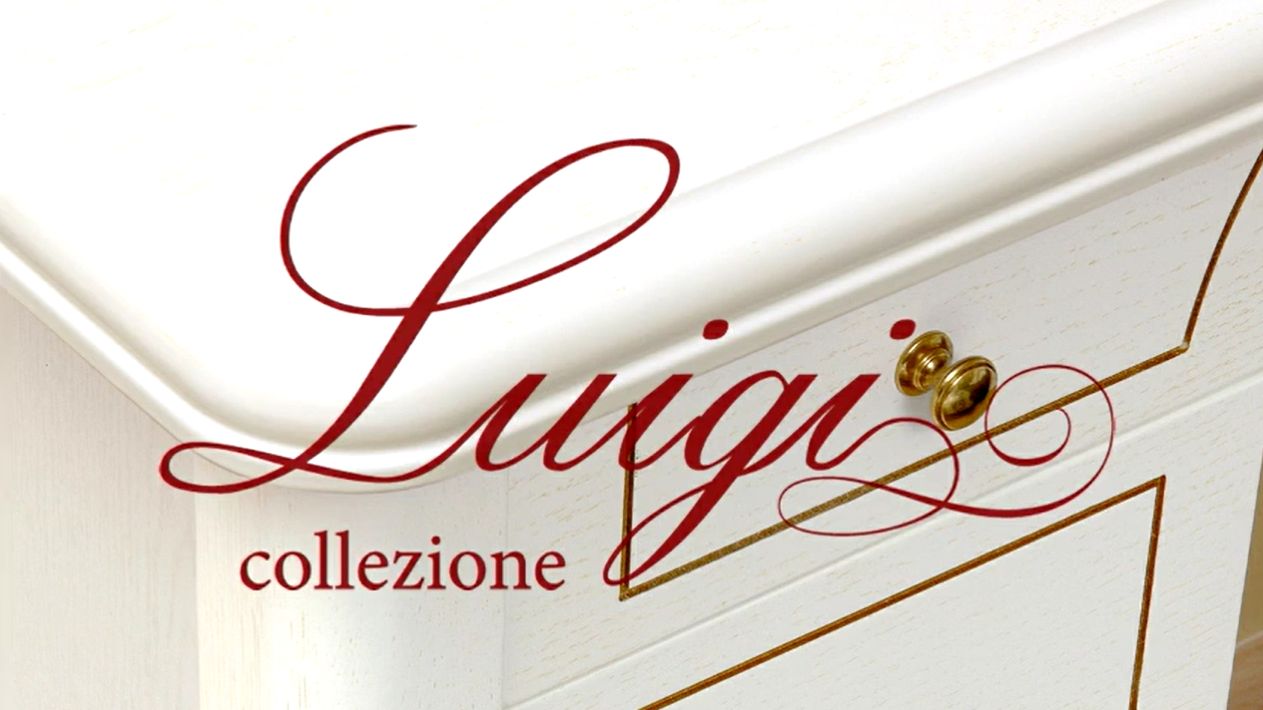 Коллекция классической мебели для спальни Луиджи белая