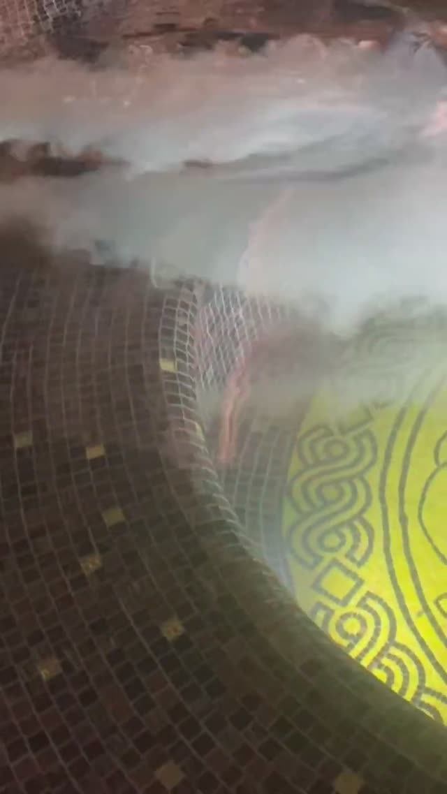 Джакузи. Работа гидромассажа