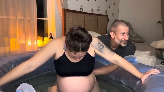 Домашние водные роды🥰  #беременность #роды #родыдома #домашниероды