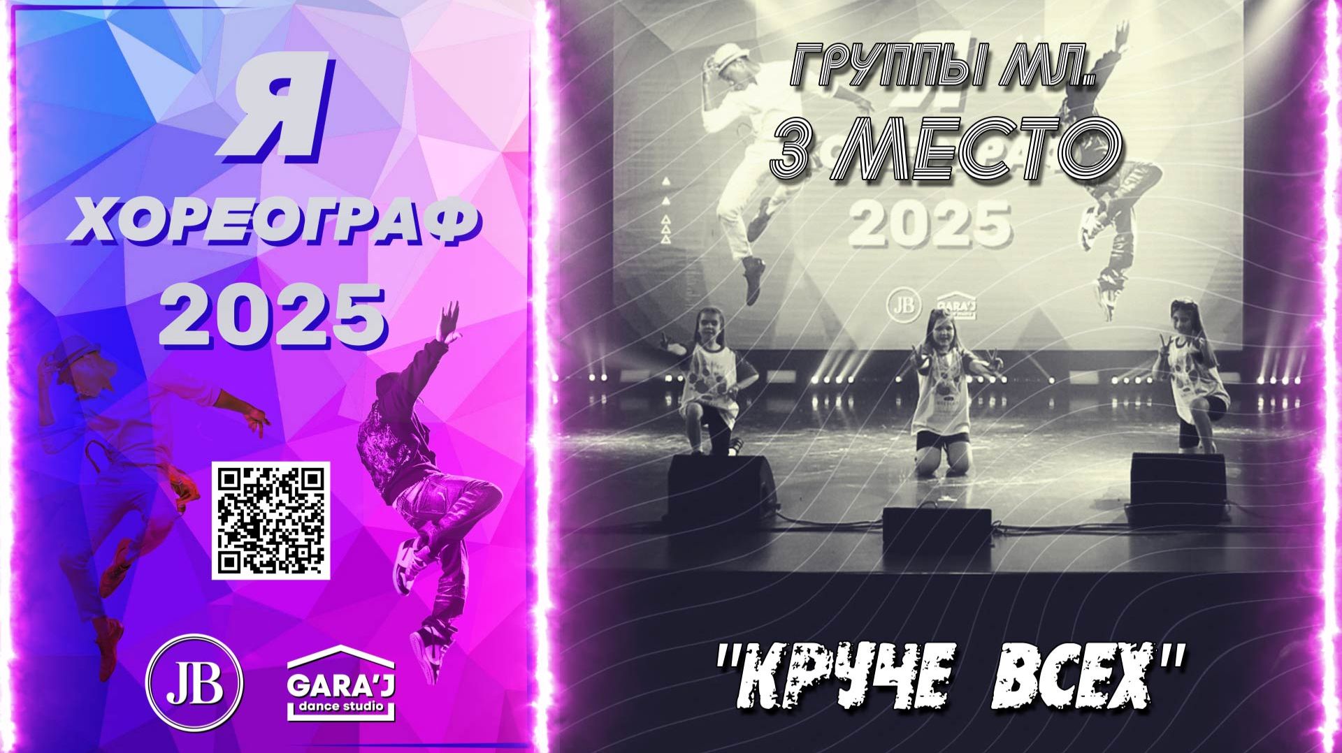 Я ХОРЕОГРАФ 2025 | КРУЧЕ ВСЕХ | группы мл. 3 МЕСТО