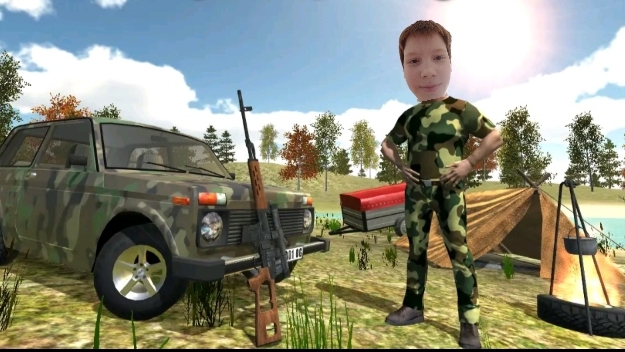 Симулятор охоты 4x4 [поймал медведя]