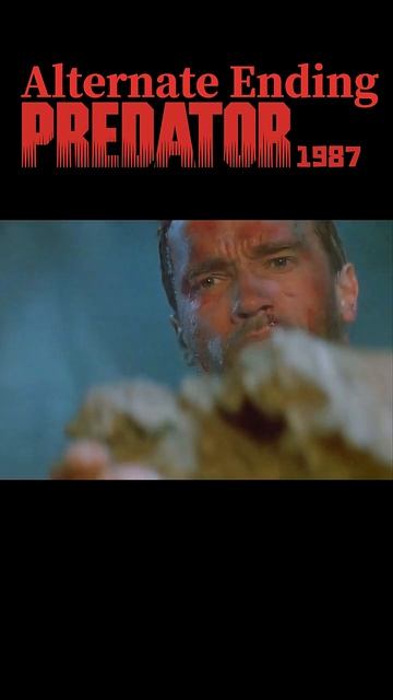 Альтернативная концовка фильма «Хищник» (1987)