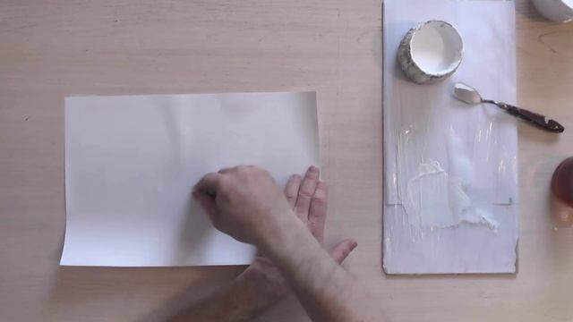 Как загрунтовать тонкий картон под живопись акрилом