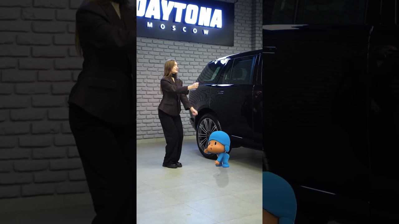 Pocoyo в Daytona Moscow