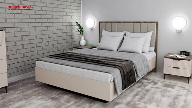 Кровать 1600 Джулия 72.16 с орт.осн.+ПМ